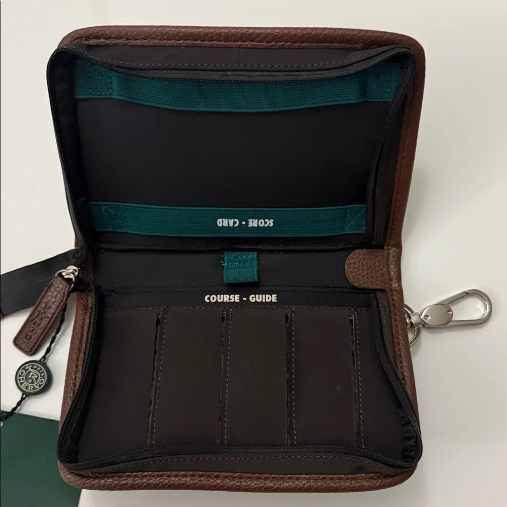 CHERVO Black and Brown Men's Wallet
